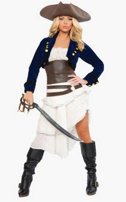 F66148  Deluxe Colonial Pirate Costume